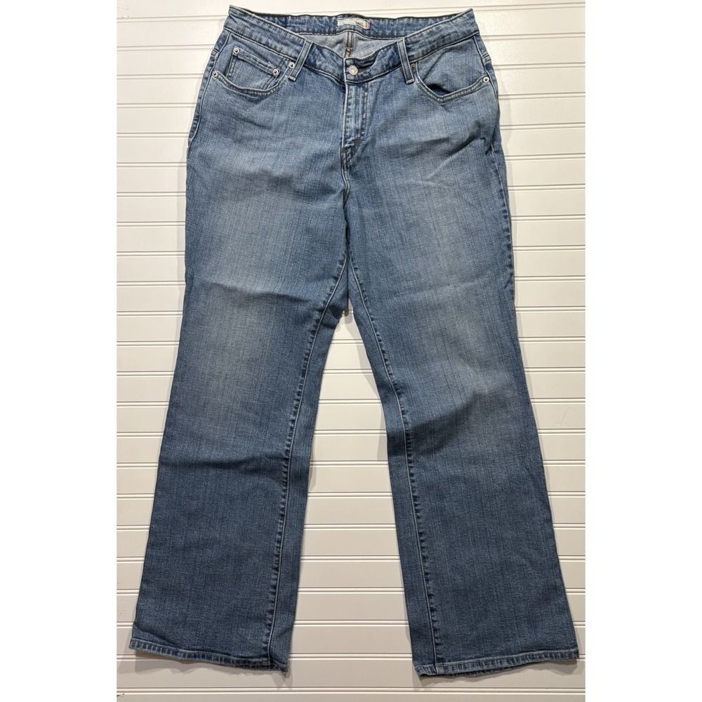 Levi's 580 Women's Boot Cut Jeans, Size 16W Medium Blue
